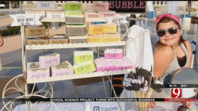 Metro Girl's School Science Project Turns Into Successful Business