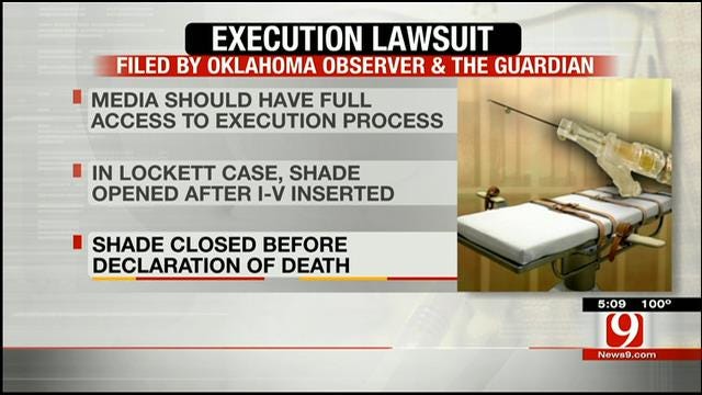 Lawsuit Filed To Allow Media To Witness Entire Executions