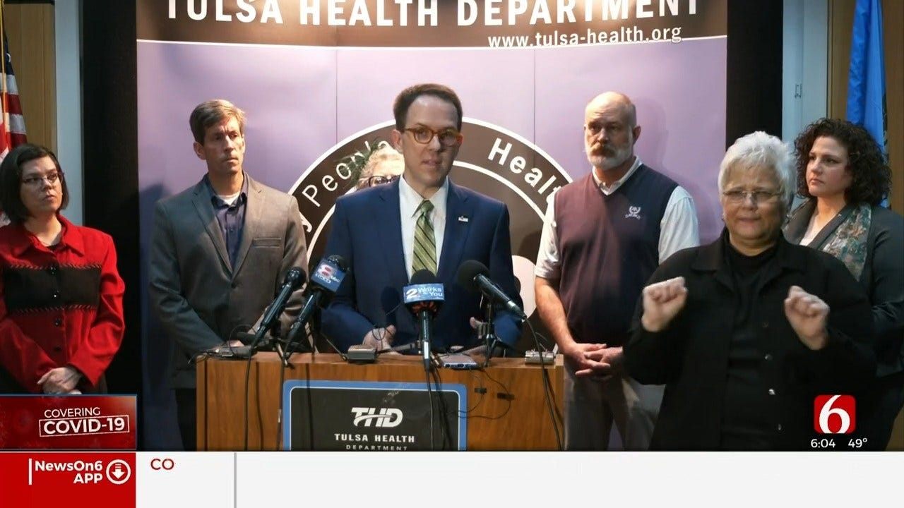Tulsa Officials Recommend Staying Away From Events To Avoid Coronavirus (COVID-19) Spread