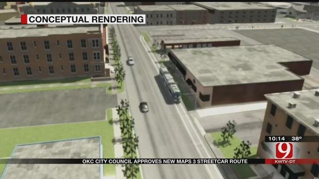 City Council Approves New MAPS3 Street Car Route