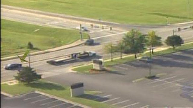 WEB EXTRA: Sky Cam Video Of Tulsa Police Chase