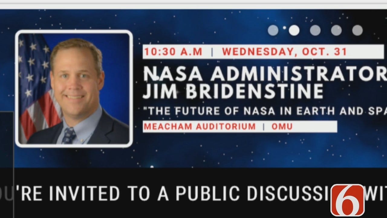 Dave Davis: Bridenstine To Speak On NASA's Future