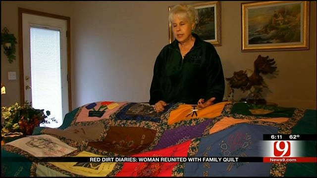 Red Dirt Diaries: Woman Reunited With Family Quilt