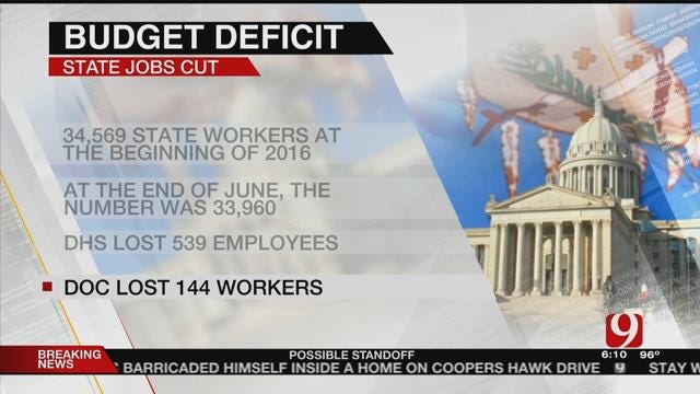 Budget Hole Causes State Jobs To Be Cut