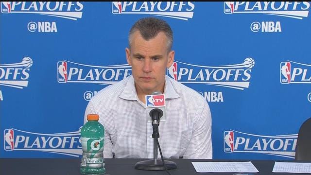 Billy Donovan Speaks After The Big Win