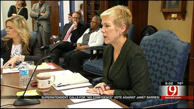 BA Superintendent Calls For 'No Confidence' Vote Against Janet Barresi