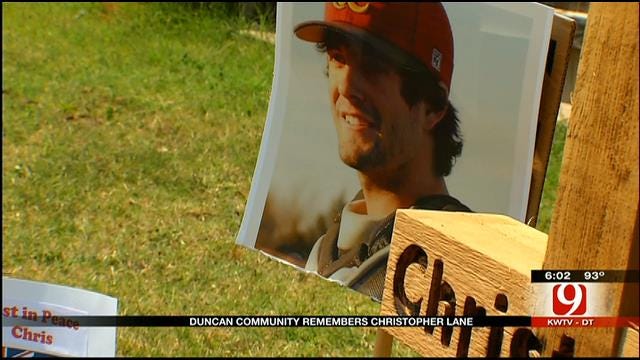 Duncan Community Remembers Christopher Lane