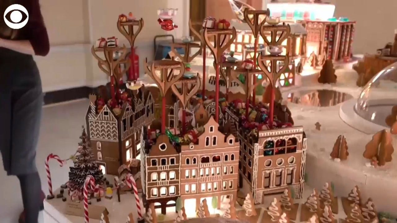 WOW! More Than 100 People Helped Design This Gingerbread City