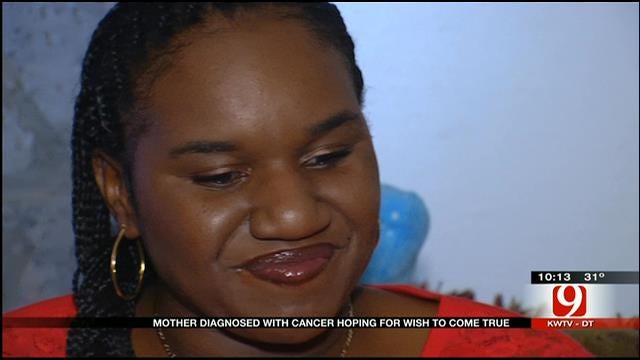 OKC Single Mom Battling Cancer Hopes For Wish To Come True