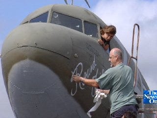 Historic Douglas C-47 Being Restored in Bristow