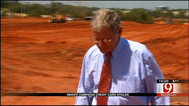 Thousands Of Dollars Charged To Stolen Inhofe Campaign Credit Card