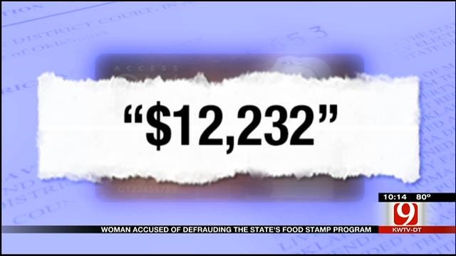 Woman Accused Of Defrauding Oklahoma Food Stamp Program
