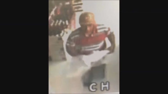 WEB EXTRA: Surveillance Footage From NW OKC Liquor Store Robbery