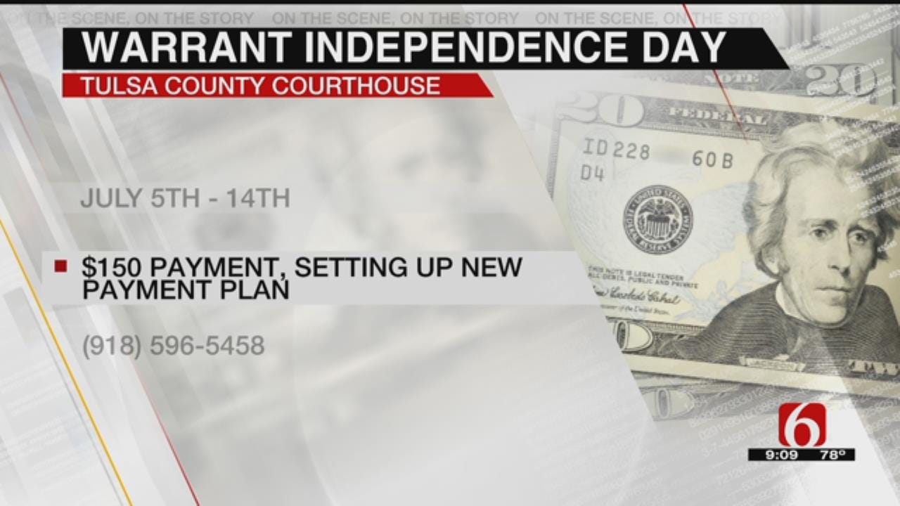 Tulsa County Courthouse Offers 'Warrant Independence Day' Amnesty