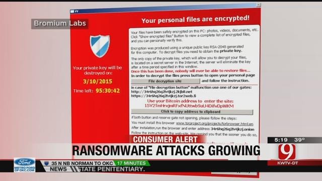 FBI: Popular Online Scam 'Ransom Ware' Continues To Grow