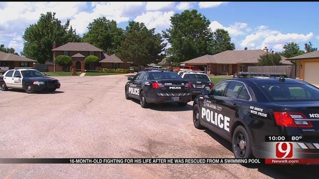 Child Hospitalized After Falling Into Pool In OKC