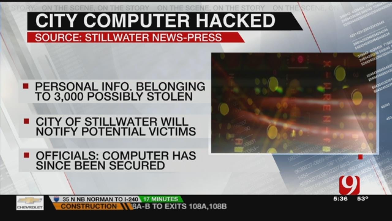 City Of Stillwater Hacked For Resident's Personal Information
