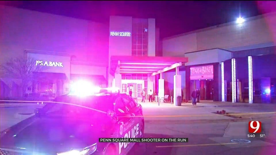 Suspect On-The-Run After Shots Fired At Penn Square Mall