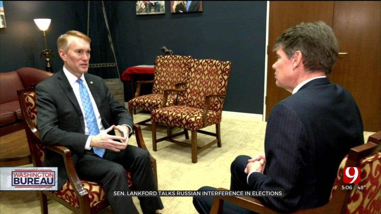 Sen. Lankford Talks Russian Interference In 2020 Elections