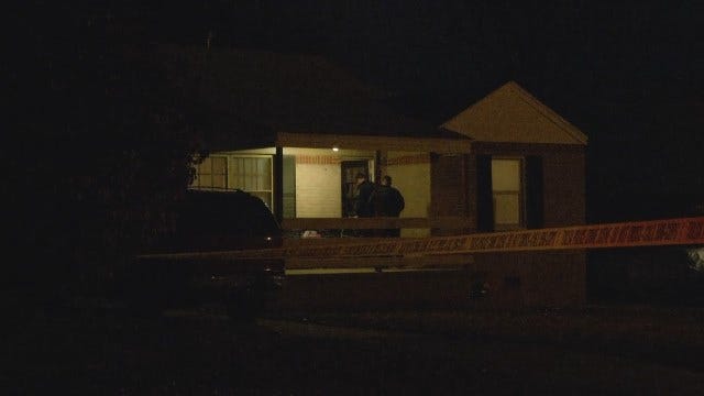 WEB EXTRA: Video From Scene Of Tulsa Homicide On 5th Place
