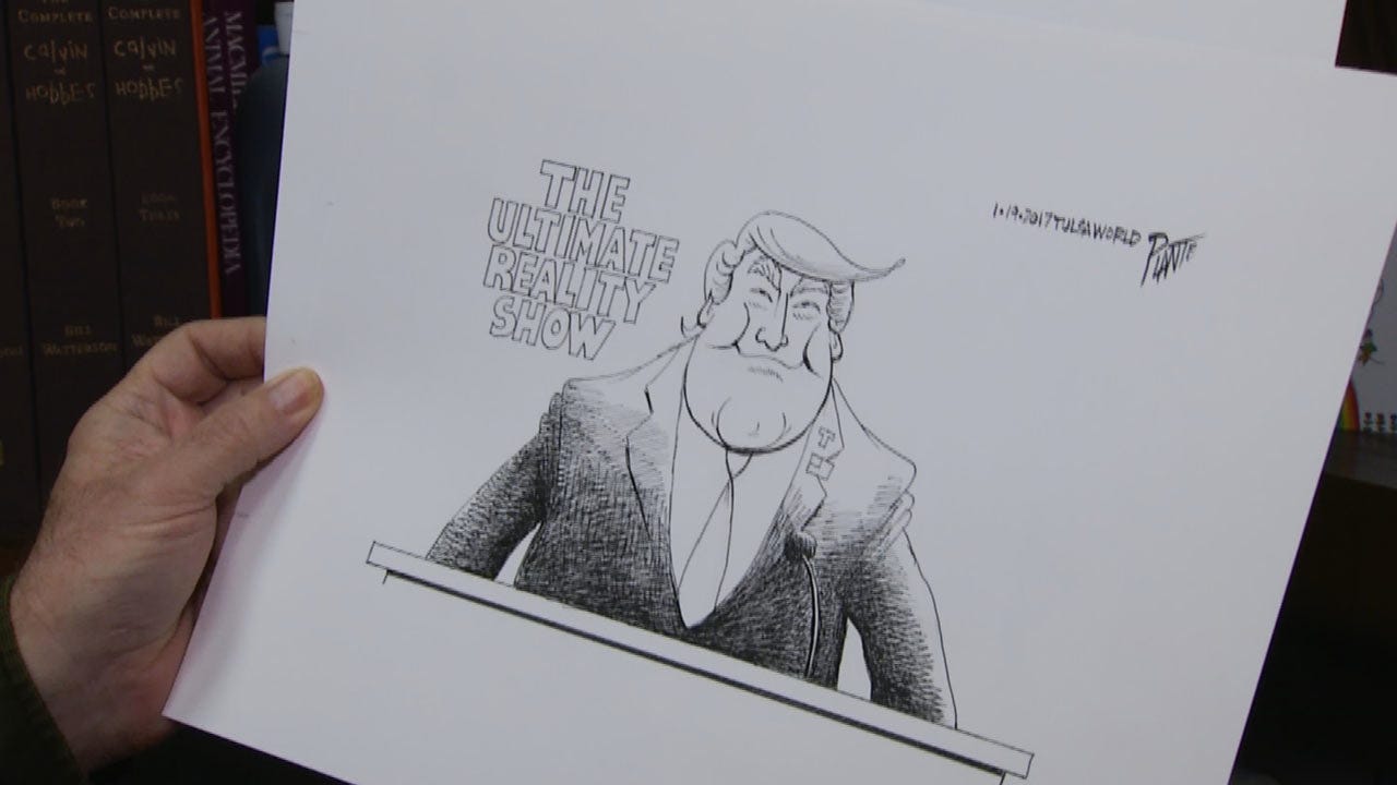 Political Cartoonists Make Transition As Trump Takes Oval Office