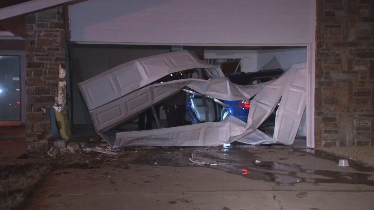 WEB EXTRA: Video From Scene Of Tulsa DUI Crash
