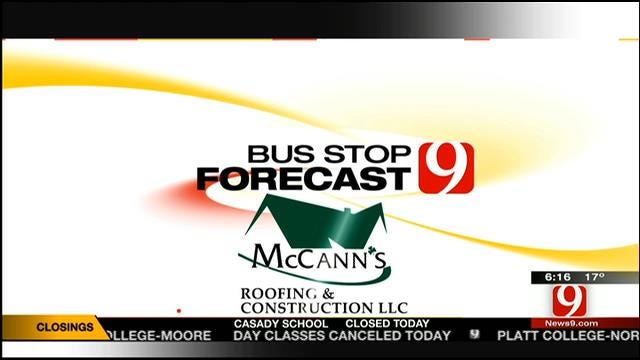 Jed's Bus Stop Forecast On Friday, February 7