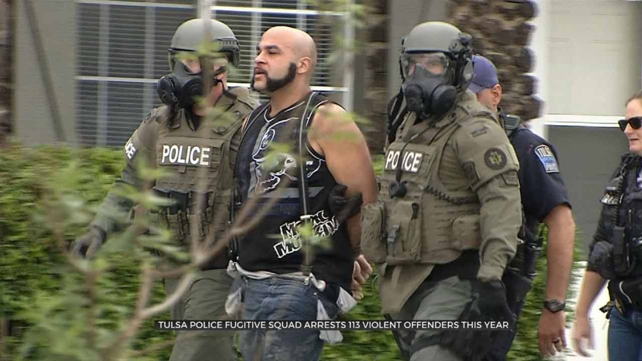 Tulsa Fugitive Squad Makes 5 Big Arrests In One Week