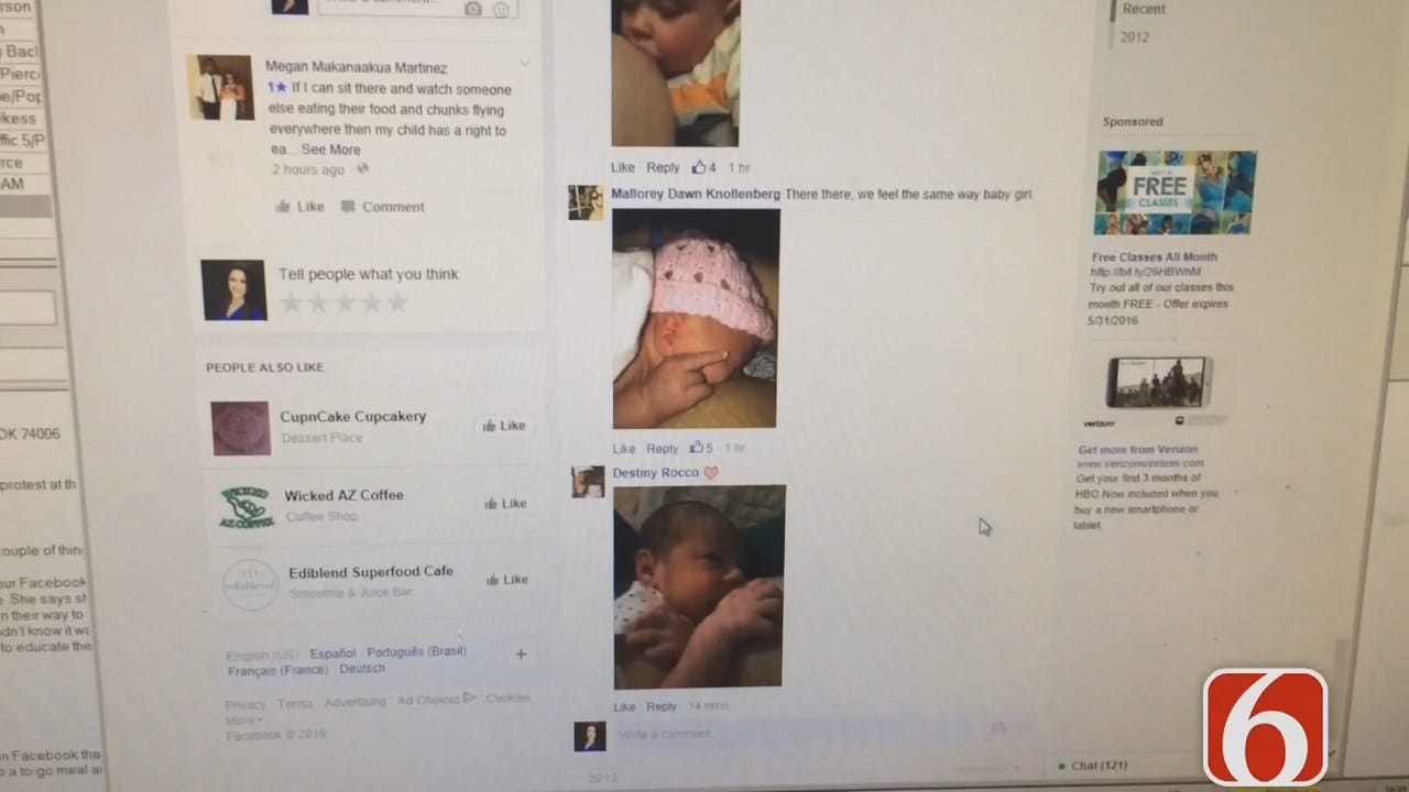 Erin Conrad Reports On Bartlesville Breastfeeding Controversy