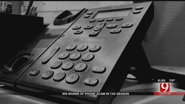 IRS Warns Of Phone Scams During Tax Season