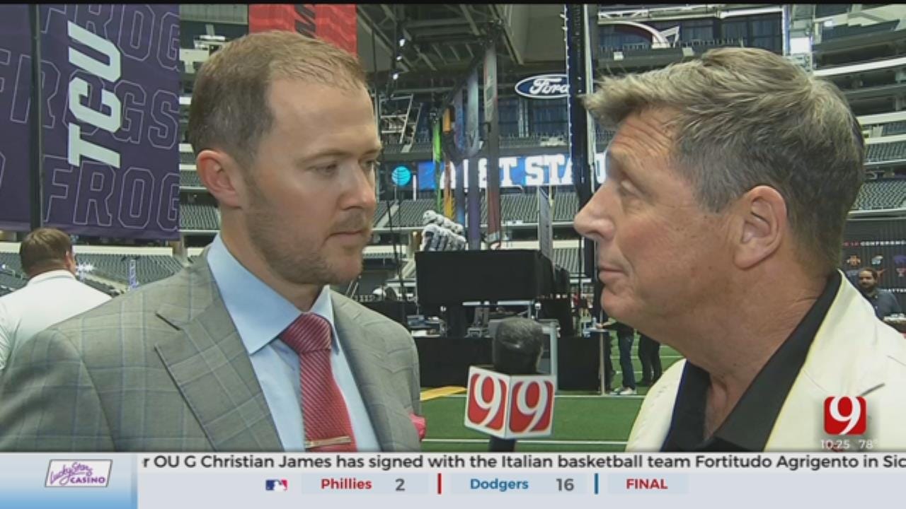 Dean Blevins 1-On-1 With Lincoln Riley At Big 12 Media Days