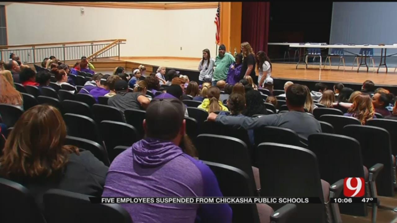 Chickasha Employees Suspended