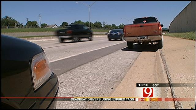 Oklahoma Driver Caught Violating Tag Laws