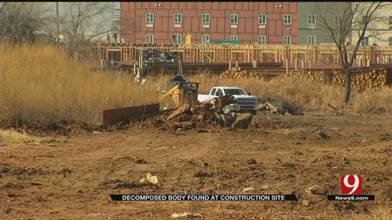OKC Construction Crew Unearths Decomposed Body