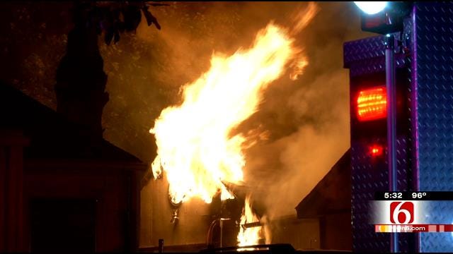 Smoldering Charcoal Blamed For Tulsa House Fire