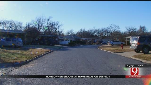 Homeowner Shoots Home Invasion Suspect In SW OKC