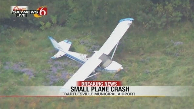 Small Plane Crashes At Bartlesville Airport