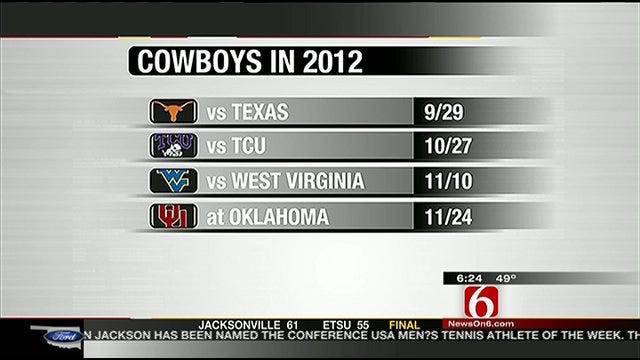 Big 12 Releases 2012 Conference Football Schedules