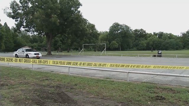 WEB EXTRA: Tulsa Police Investigate Shooting At Crawford Park