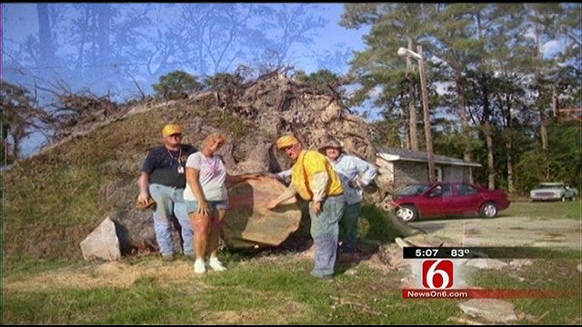 Oklahoma Chainsaw Relief Team Home After Helping Hurricane Irene's Victims