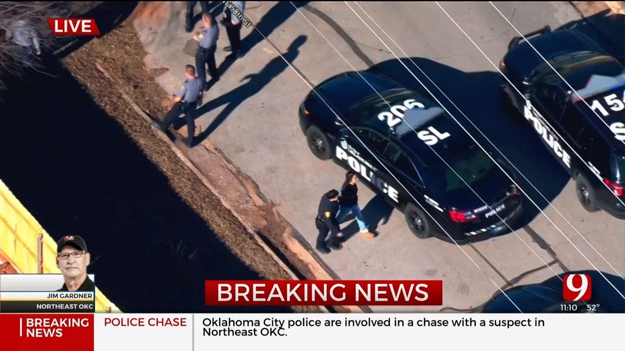 2 Detained After NE OKC Police Chase