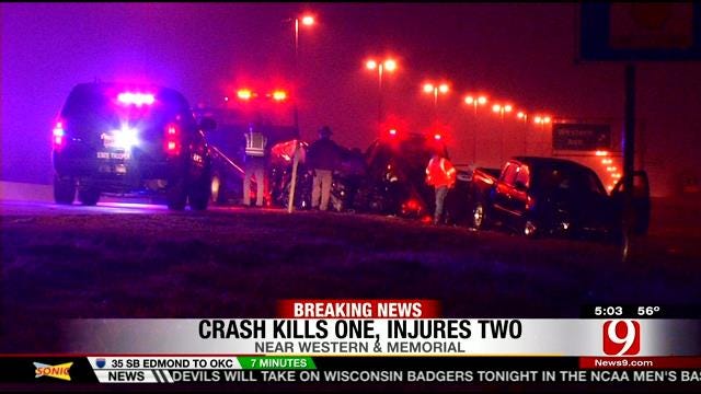 Hit-And-Run Leads To Wrong-Way Crash In NW OKC