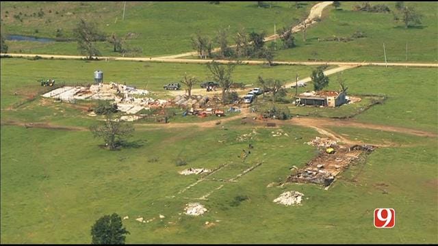 WEB EXTRA: Aerial Footage Of Tornado Damage Part III
