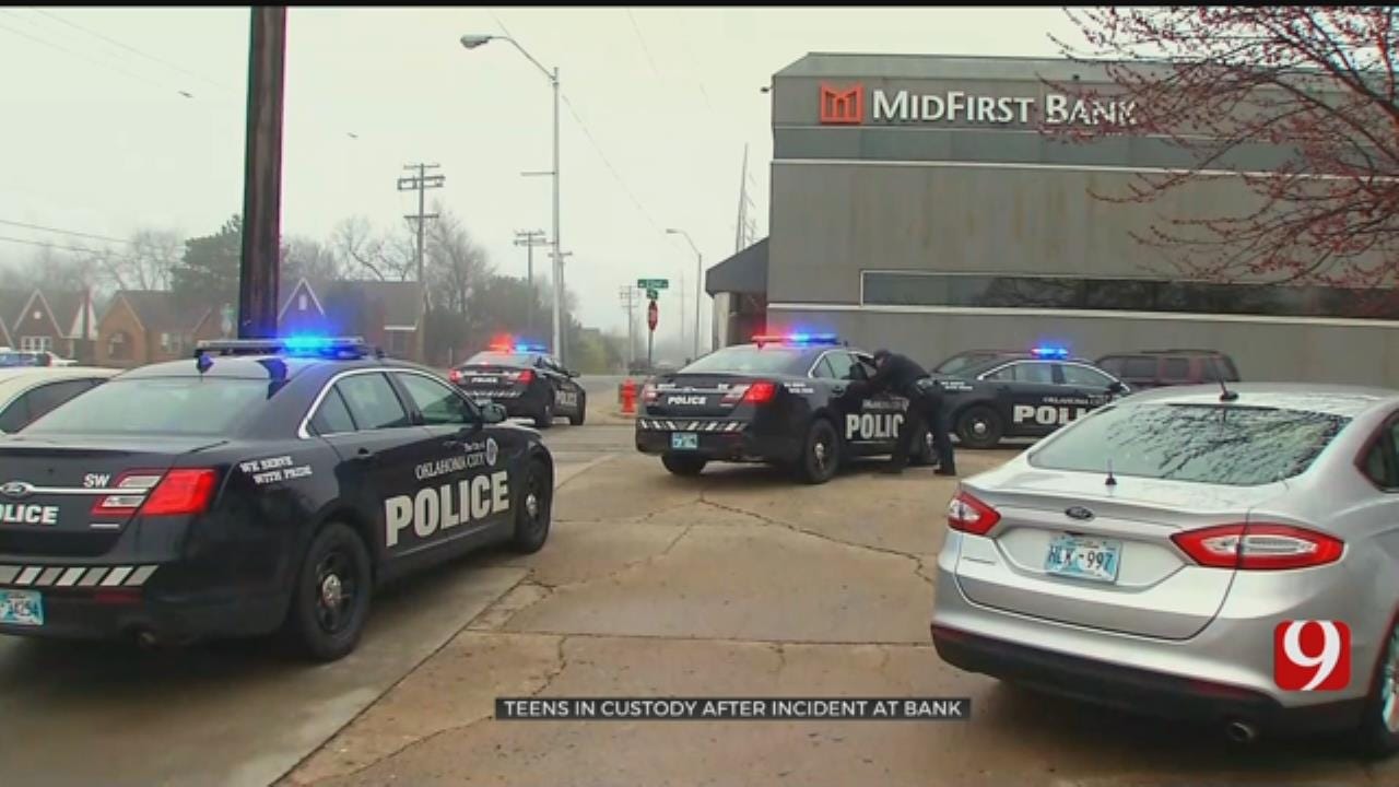 3 Suspects In Custody After Incident At NW OKC Bank