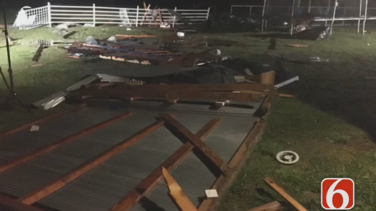 Joseph Holloway Reports On Mayes County Storm Damage