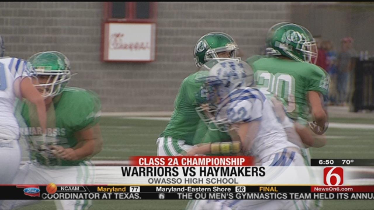 Adair Hammers Haskell In 2A State Championship