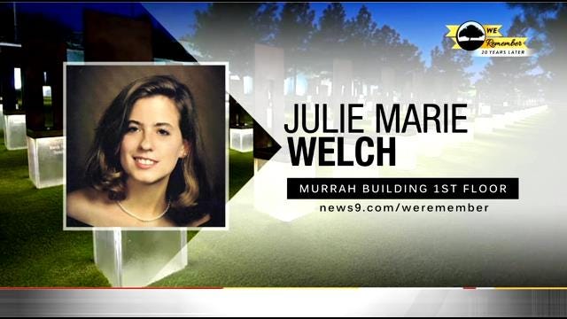 We Remember – 20 Years Later: Julie Welch