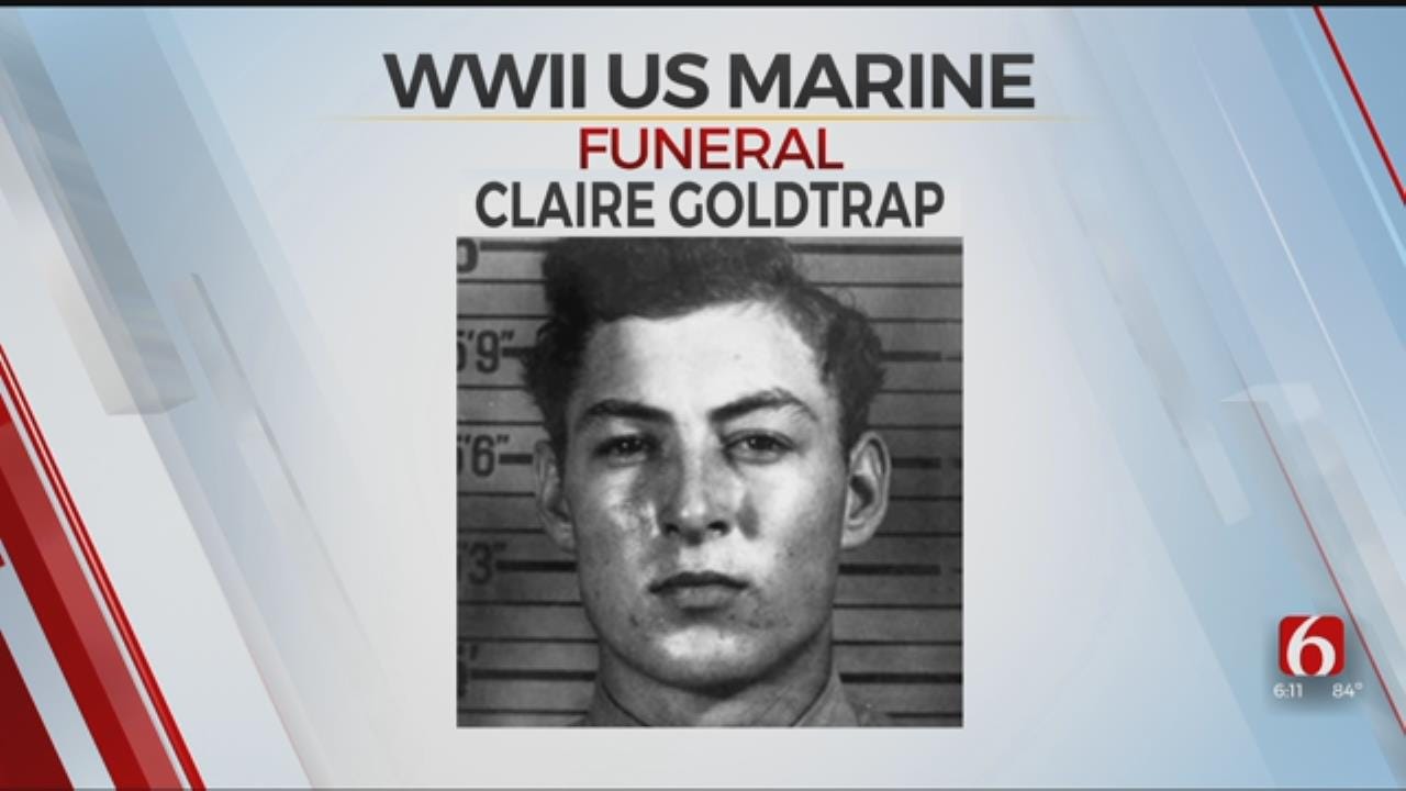 Remains Of WWII Marine Laid To Rest In Oklahoma