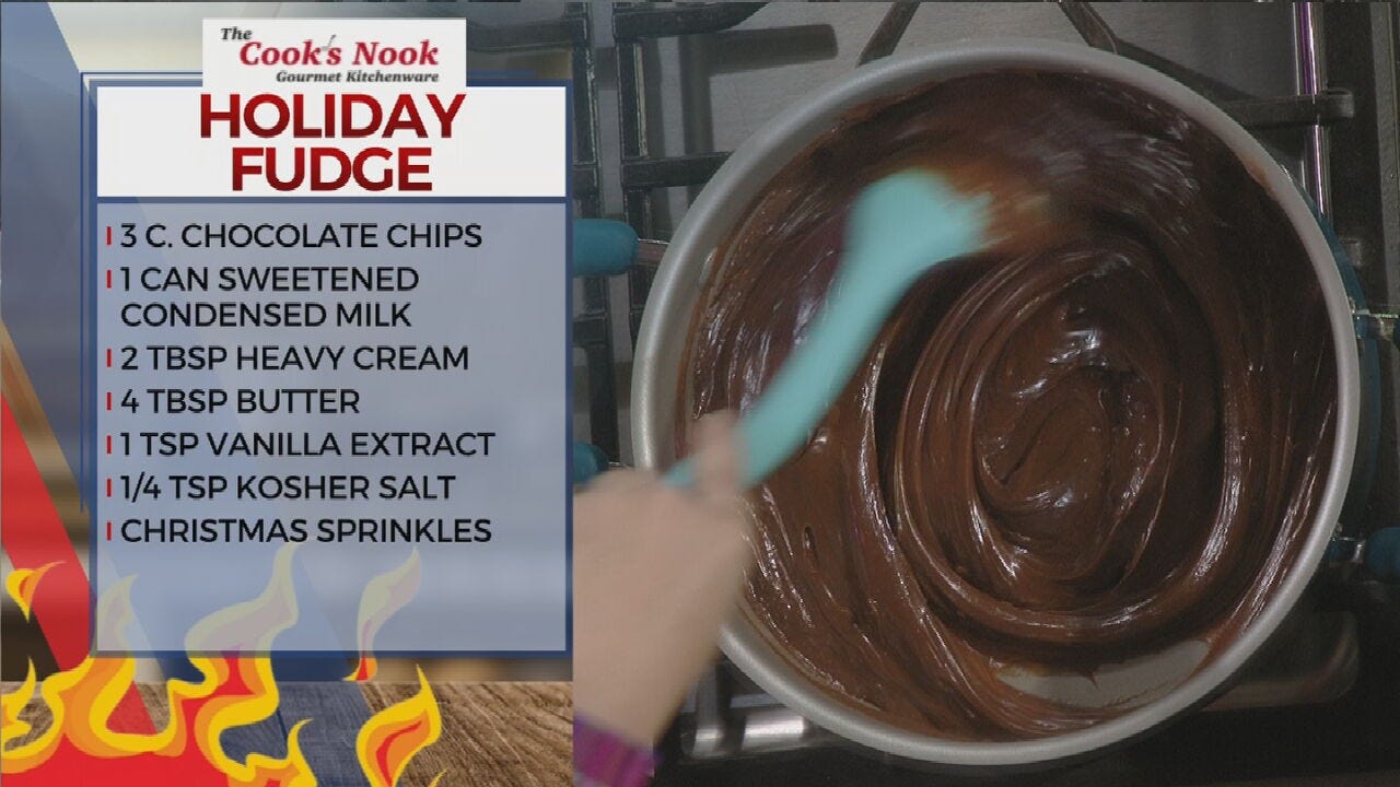 Amber & Brooks In The Kitchen: Holiday Fudge