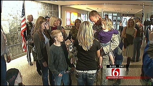 Tulsa-Based Squadron Returns Home From Middle East
